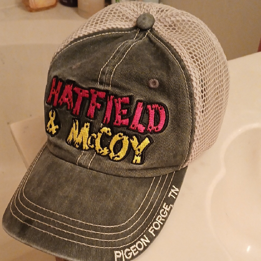 Freestyle Mesh Trucker‎ Hat with Embroidery. Vintage